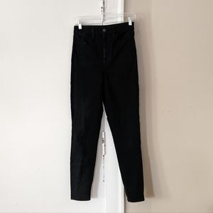 Super high rise curvy skinny jeans